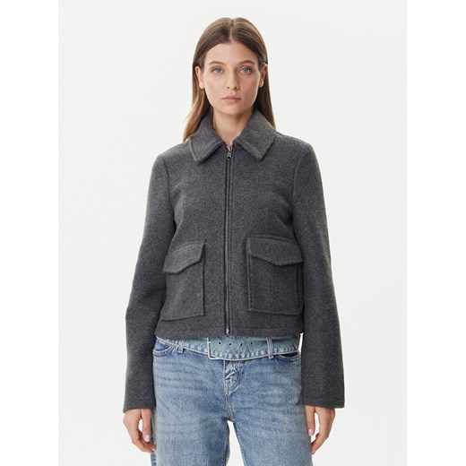Vero Moda Kurtka przejściowa Safir 10331731 Szary Regular Fit ze sklepu MODIVO w kategorii Kurtki damskie - zdjęcie 186031988