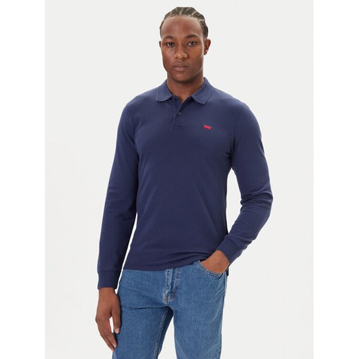 Levi's® Polo Housemark A5797-0001 Granatowy Slim Fit ze sklepu MODIVO w kategorii T-shirty męskie - zdjęcie 186032006