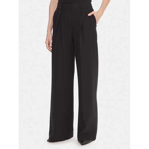 BOSS Spodnie palazzo C_Tiwi2 50545580 Czarny Wide Leg ze sklepu MODIVO w kategorii Spodnie damskie - zdjęcie 186032095