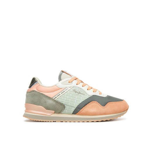 Pepe Jeans Sneakersy London Jelly W PLS400009 Pomarańczowy ze sklepu MODIVO w kategorii Buty sportowe damskie - zdjęcie 186032109