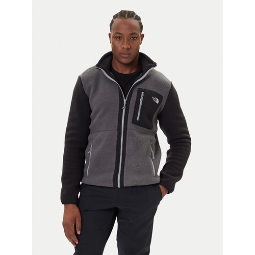The North Face Polar Yumiori NF0A883R Szary Regular Fit ze sklepu MODIVO w kategorii Bluzy męskie - zdjęcie 186032126