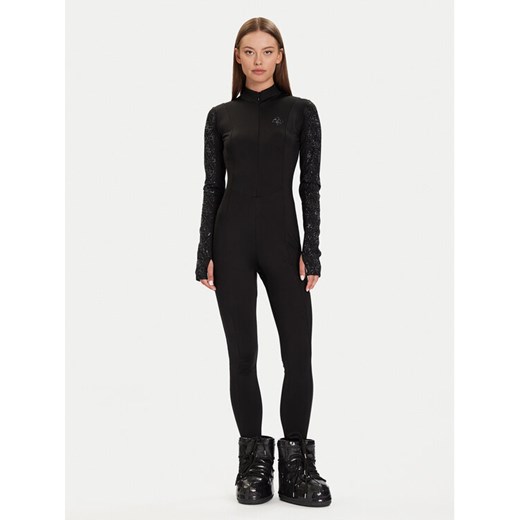 Guess Kombinezon W5BD1P K7182 Czarny Slim Fit ze sklepu MODIVO w kategorii Kombinezony damskie - zdjęcie 186032128