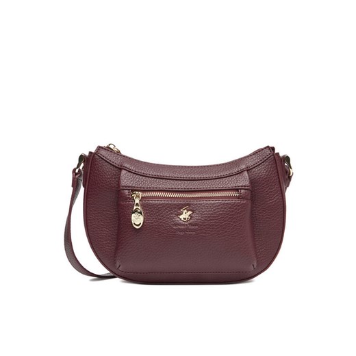 Beverly Hills Polo Club Torebka C-BHPC-L-017-08 Bordowy ze sklepu MODIVO w kategorii Listonoszki - zdjęcie 186032165