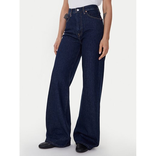 Levi's® Jeansy Ribcage A6081-0019 Granatowy Wide Leg ze sklepu MODIVO w kategorii Jeansy damskie - zdjęcie 186032169