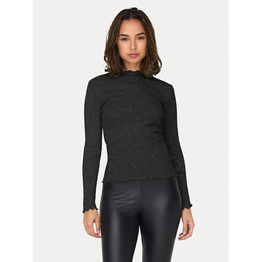 ONLY Bluzka Emma 15331094 Czarny Regular Fit ze sklepu MODIVO w kategorii Bluzki damskie - zdjęcie 186032179