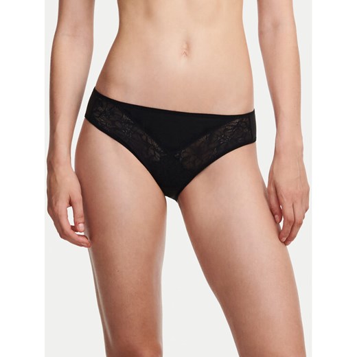 Chantelle Figi klasyczne Floral Touch C94230 Czarny ze sklepu MODIVO w kategorii Majtki damskie - zdjęcie 186032186
