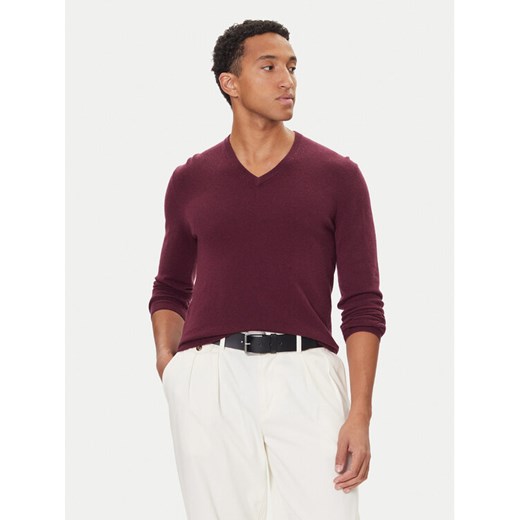 United Colors Of Benetton Sweter 1002U4407 Fioletowy Regular Fit ze sklepu MODIVO w kategorii Swetry męskie - zdjęcie 186032209