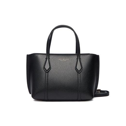 Tory Burch Torebka Perry Mini Tote 175548 Czarny ze sklepu MODIVO w kategorii Torby Shopper bag - zdjęcie 186032235