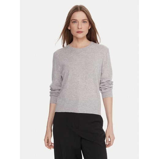 United Colors Of Benetton Sweter 1002D10BG Szary Relaxed Fit ze sklepu MODIVO w kategorii Swetry damskie - zdjęcie 186032255