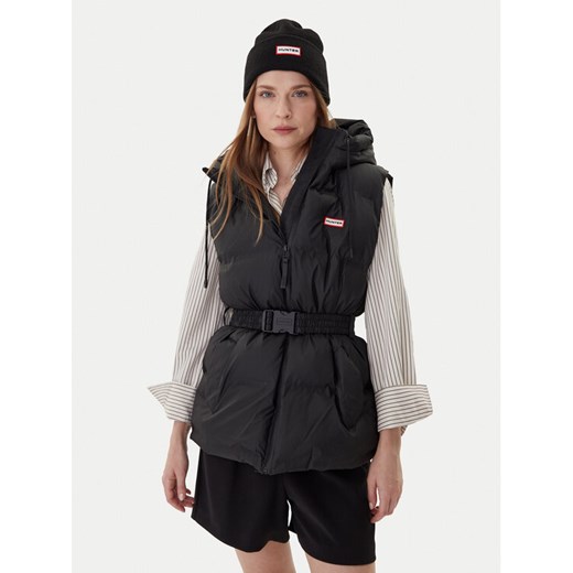 Hunter Bezrękawnik Nellie HARW0017252 Czarny Regular Fit ze sklepu MODIVO w kategorii Kamizelki damskie - zdjęcie 186032257