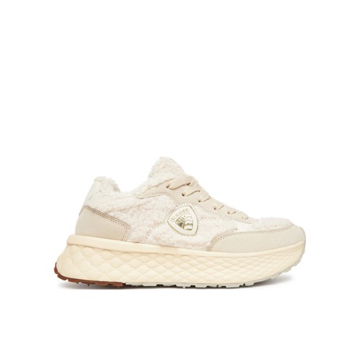 Blauer Sneakersy F5LYNN02/FUR Beżowy ze sklepu MODIVO w kategorii Buty sportowe damskie - zdjęcie 186032297