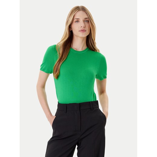 Calvin Klein Sweter LV044A307G Zielony Regular Fit ze sklepu MODIVO w kategorii Swetry damskie - zdjęcie 186032299