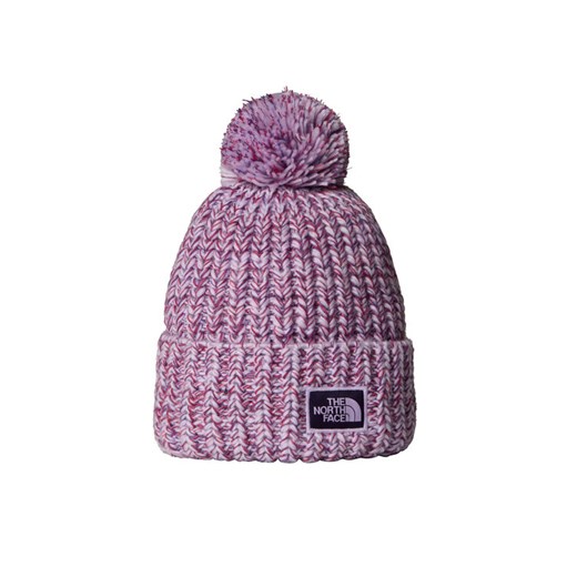 The North Face Czapka Cosy Chunky Cabin NF0A887W Fioletowy ze sklepu MODIVO w kategorii Czapki zimowe damskie - zdjęcie 186032447