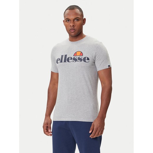 Ellesse T-Shirt Sl Prado SHC07405 Szary Regular Fit ze sklepu MODIVO w kategorii T-shirty męskie - zdjęcie 186032456