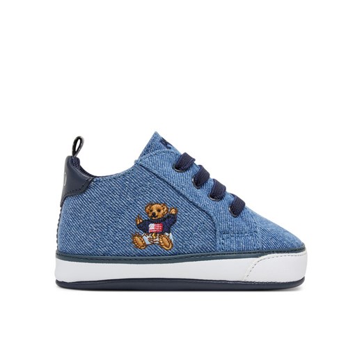 Polo Ralph Lauren Niechodki Quilton Bear Gore RL03477430 Granatowy ze sklepu MODIVO w kategorii Buty sportowe dziecięce - zdjęcie 186032559