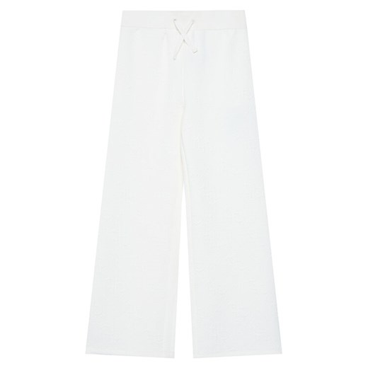 Guess Spodnie dresowe J5BQ11 K0742 Écru Wide Leg ze sklepu MODIVO w kategorii Spodnie dziewczęce - zdjęcie 186032606