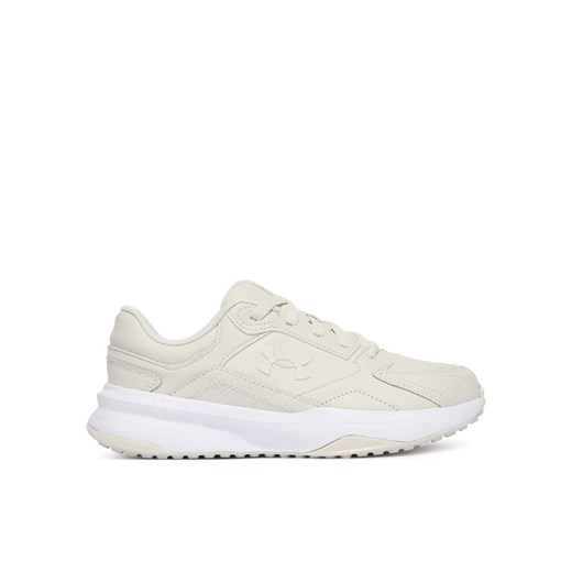 Under Armour Sneakersy UA Edge Leather 3028569 Écru ze sklepu MODIVO w kategorii Buty sportowe damskie - zdjęcie 186032639