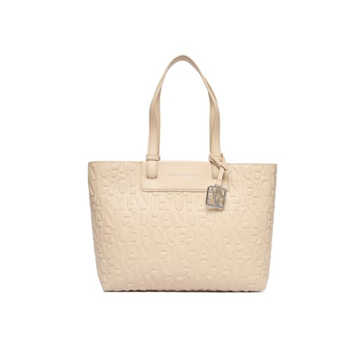 Armani Exchange Torebka XW001481 AF15774 U1092 Beżowy ze sklepu MODIVO w kategorii Torby Shopper bag - zdjęcie 186032656