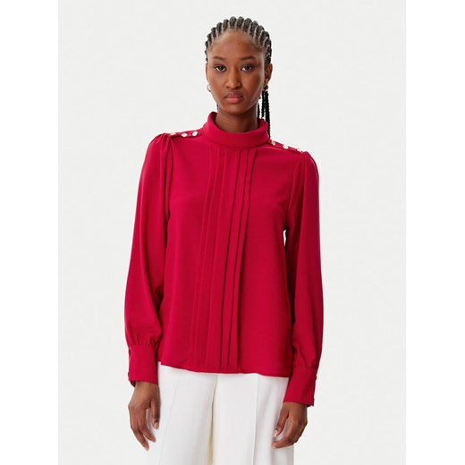 Artigli Bluzka ACBL003228 Czerwony Regular Fit ze sklepu MODIVO w kategorii Bluzki damskie - zdjęcie 186032658