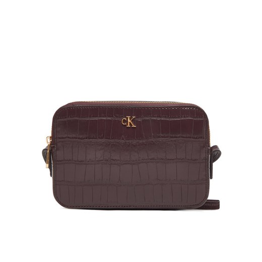 Calvin Klein Torebka LV04F3285G Bordowy ze sklepu MODIVO w kategorii Listonoszki - zdjęcie 186032705