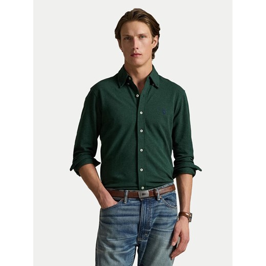 Polo Ralph Lauren Koszula 710654408082 Zielony Regular Fit ze sklepu MODIVO w kategorii Koszule męskie - zdjęcie 186032725