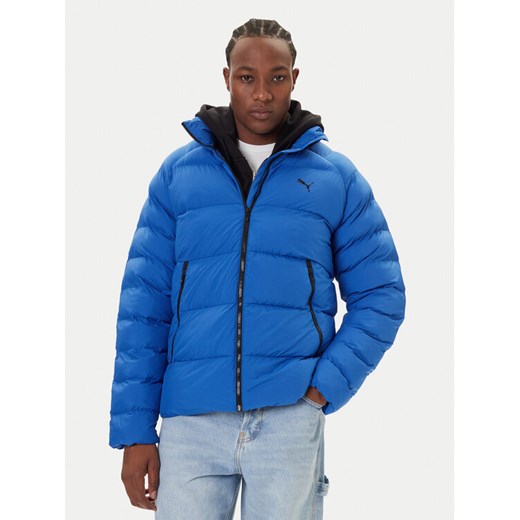 Puma Kurtka zimowa Mono 688370 13 Niebieski Regular Fit ze sklepu MODIVO w kategorii Kurtki męskie - zdjęcie 186032846
