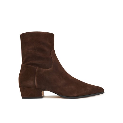 Nokwol Botki Dusty Brązowy ze sklepu MODIVO w kategorii Botki - zdjęcie 186032899