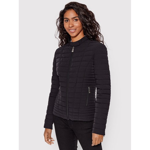 Guess Kurtka przejściowa Vona W2YL1I W6NW2 Czarny Slim Fit - id: 0000300773765 - marki Guess - 186032908 Guess Kurtka przejściowa Vona W2YL1I W6NW2 Czarny Slim Fit ze sklepu MODIVO w kategorii Kurtki damskie - zdjęcie 186032908
