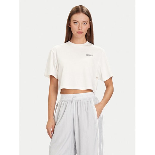 Puma T-Shirt PUMA X ROSÉ 633806 77 Biały Relaxed Fit ze sklepu MODIVO w kategorii Bluzki damskie - zdjęcie 186032917
