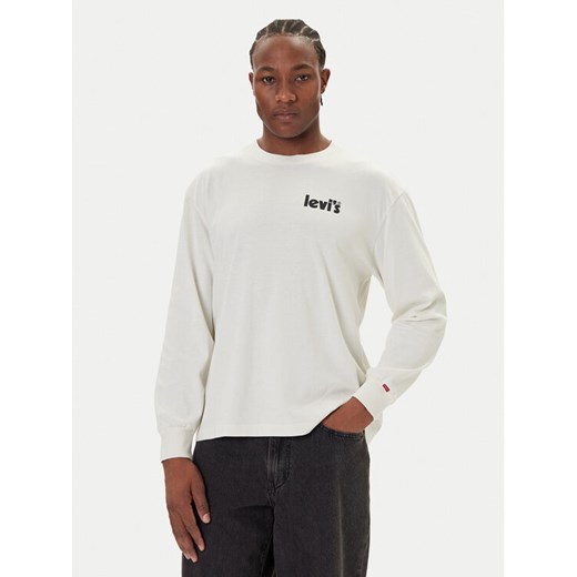 Levi's® T-Shirt Authentic 005N7-0000 Écru Regular Fit ze sklepu MODIVO w kategorii T-shirty męskie - zdjęcie 186032926