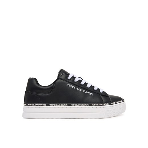 Versace Jeans Couture Sneakersy 79VA3SK5 Czarny ze sklepu MODIVO w kategorii Buty sportowe damskie - zdjęcie 186032928