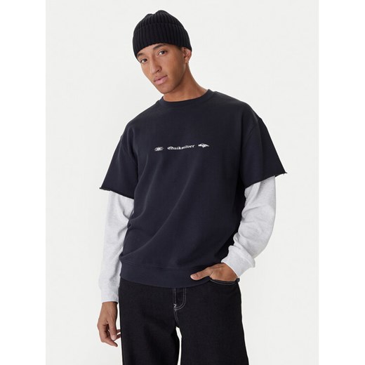 Quiksilver Bluza Openbar Crew EQYFT05154 Czarny Oversize ze sklepu MODIVO w kategorii Bluzy męskie - zdjęcie 186032995