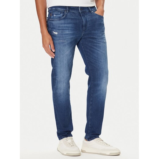 BOSS Jeansy Re.Maine Bo 50551013 Niebieski Regular Fit ze sklepu MODIVO w kategorii Jeansy męskie - zdjęcie 186033208