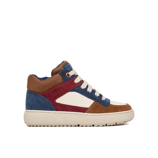 Geox Sneakersy J Theleven J46LDC 05422 C1MD6 M Brązowy ze sklepu MODIVO w kategorii Buty sportowe dziecięce - zdjęcie 186033216