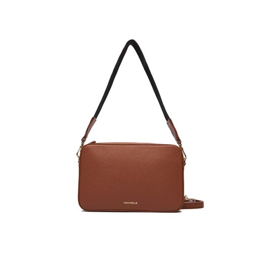 Coccinelle Torebka MN5 Tebe E5 MN5 52 01 01 Brązowy - id: 8059978780423 - marki Coccinelle - 186033306 Coccinelle Torebka MN5 Tebe E5 MN5 52 01 01 Brązowy ze sklepu MODIVO w kategorii Listonoszki - zdjęcie 186033306
