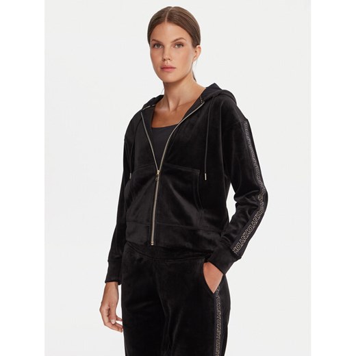 DKNY Sport Bluza DP5J9639 Czarny Regular Fit ze sklepu MODIVO w kategorii Bluzy damskie - zdjęcie 186033316