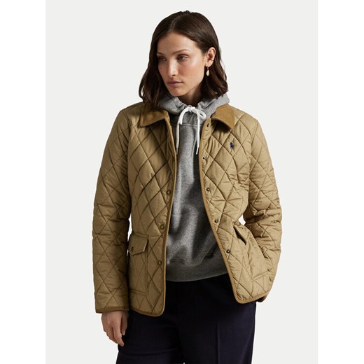 Polo Ralph Lauren Kurtka przejściowa 211965336004 Beżowy Straight Fit ze sklepu MODIVO w kategorii Kurtki damskie - zdjęcie 186033328