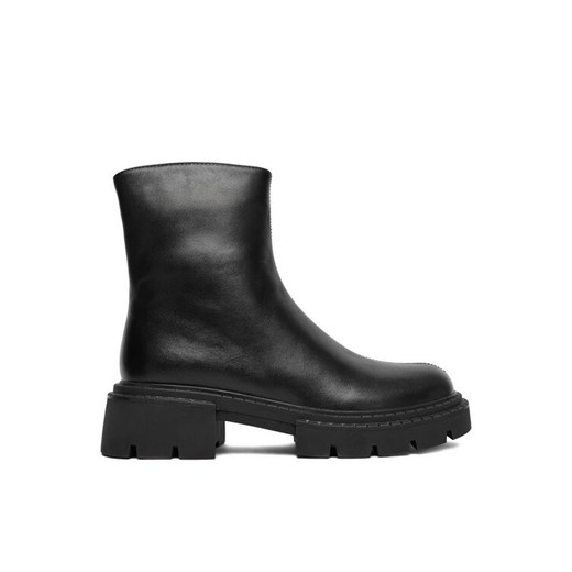 Badura Botki C-ANAHI-MX01415-2 Czarny ze sklepu MODIVO w kategorii Botki - zdjęcie 186033477