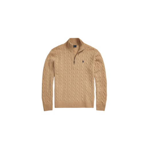 Polo Ralph Lauren Sweter 710876766006 Beżowy Regular Fit Polo Ralph Lauren XL MODIVO
