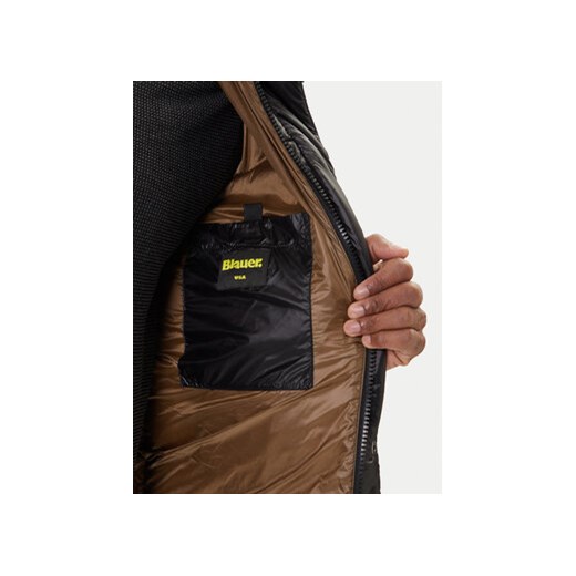 Blauer Kurtka puchowa 25WBLUC03149 007285 Czarny Regular Fit XXL MODIVO