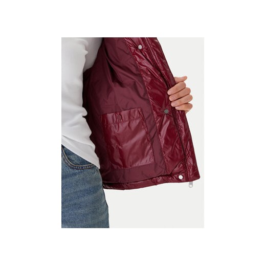 Calvin Klein Jeans Kurtka zimowa LV047D505G Bordowy Relaxed Fit S MODIVO