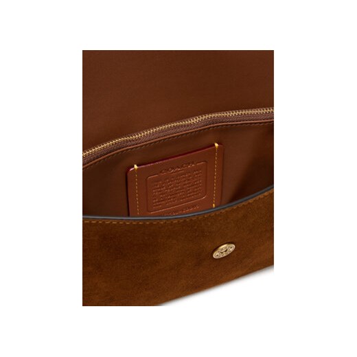Coach Torebka Brook Flap CDD05 Brązowy Coach OS MODIVO