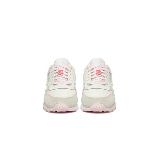 Reebok Sneakersy EO-CLASSIC LEATHER 100224475 Écru ze sklepu MODIVO w kategorii Buty sportowe dziecięce - zdjęcie 186036708