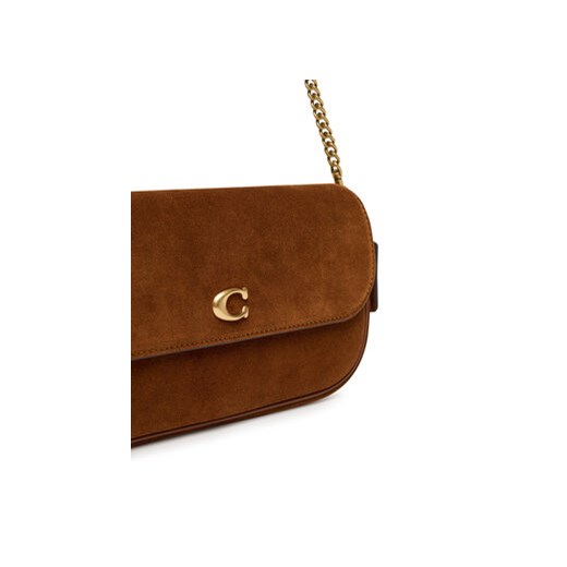Coach Torebka Brook Flap CDD05 Brązowy Coach OS MODIVO