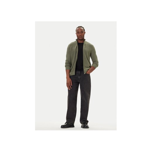 Mustang Kardigan Escondido 1016847 Zielony Regular Fit Mustang M MODIVO