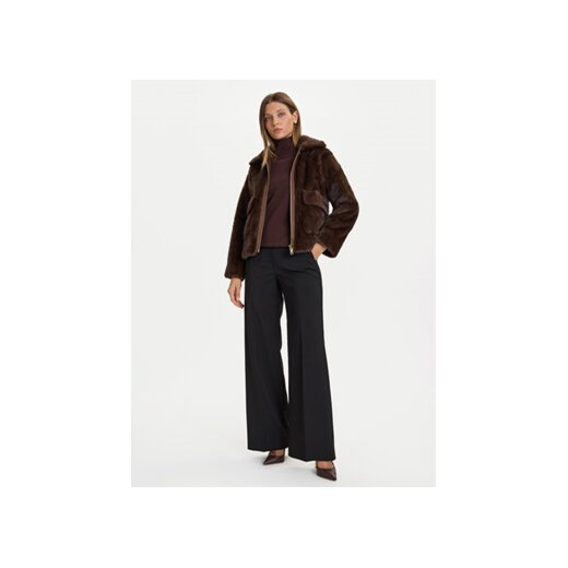 Rinascimento Futro CFC0122227003 Brązowy Regular Fit Rinascimento XL MODIVO