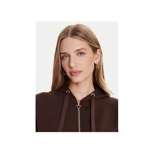 Guess Bluza W5YQ05 KBYE2 Brązowy Regular Fit Guess XXL MODIVO