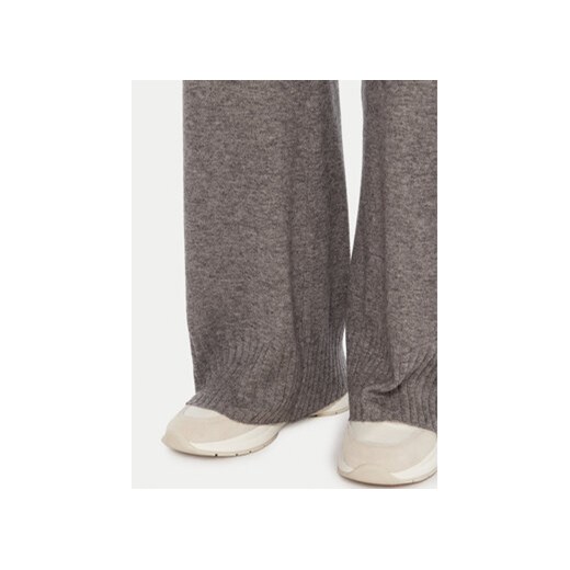 United Colors Of Benetton Spodnie dzianinowe 102HDF00Z Szary Wide Leg United Colors Of Benetton XL MODIVO