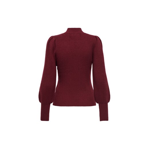 ONLY Sweter Katia 15232494 Bordowy Regular Fit S MODIVO