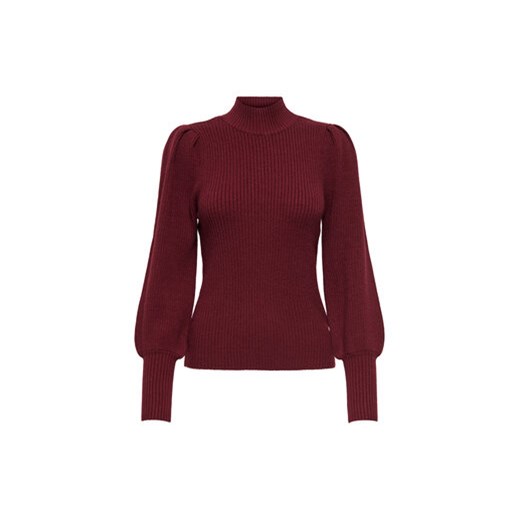 ONLY Sweter Katia 15232494 Bordowy Regular Fit L MODIVO